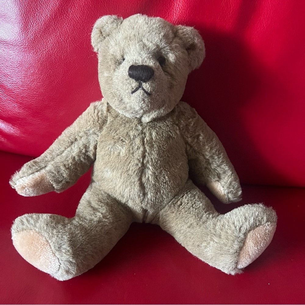 Bialosky Bear By Gund Plush Vintage Teddy Bear 1982-1984 Made In Korea